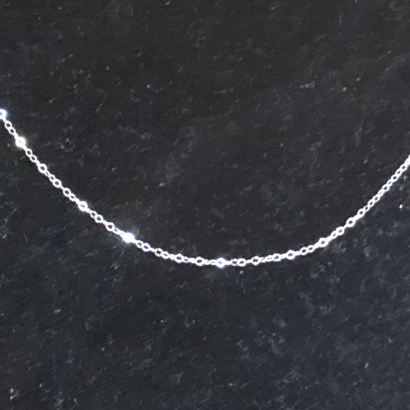 Delicate 925 Sterling Silver Rollo Link Chain - Picture 3 of 4